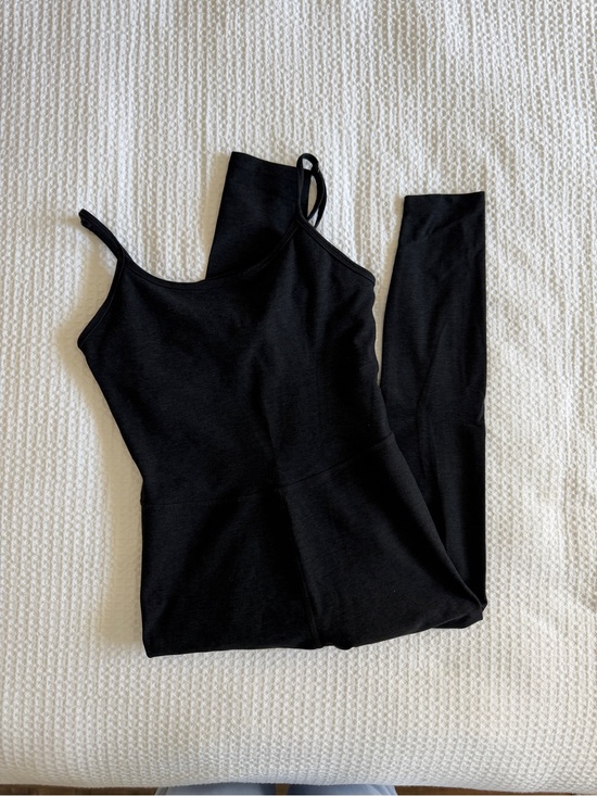 Beyond Yoga Pants - Beyond Yoga Black Space Dye One-Piece Jumpsuit